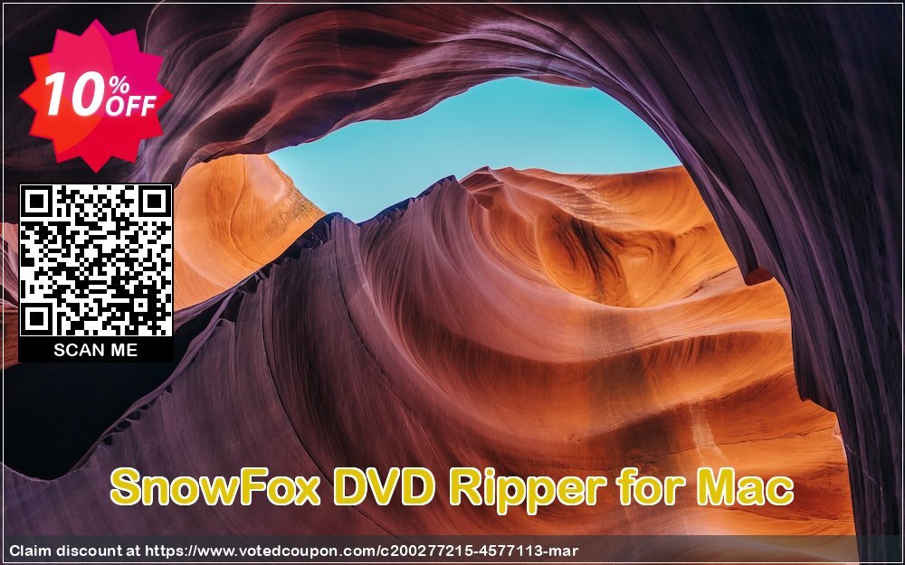 SnowFox DVD Ripper for MAC Coupon Code May 2024, 10% OFF - VotedCoupon