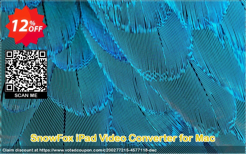 SnowFox iPad Video Converter for MAC Coupon, discount SnowFox iPad Video Converter for Mac Awful discount code 2023. Promotion: Awful discount code of SnowFox iPad Video Converter for Mac 2023