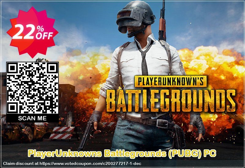 PlayerUnknowns Battlegrounds, PUBG PC Coupon, discount PlayerUnknowns Battlegrounds (PUBG) PC Deal. Promotion: PlayerUnknowns Battlegrounds (PUBG) PC Exclusive offer 