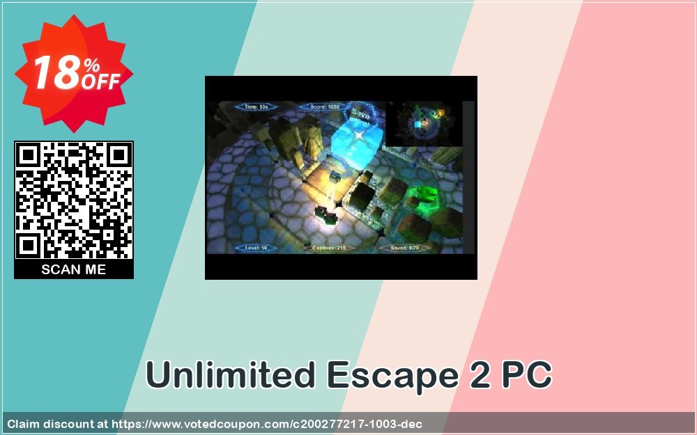 Unlimited Escape 2 PC Coupon Code May 2024, 18% OFF - VotedCoupon