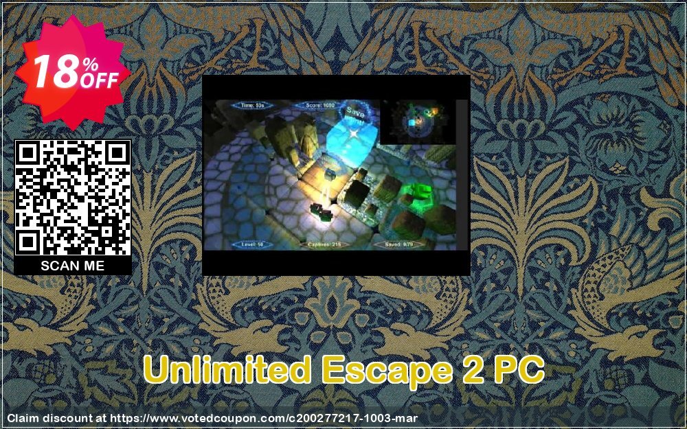 Unlimited Escape 2 PC Coupon Code May 2024, 18% OFF - VotedCoupon