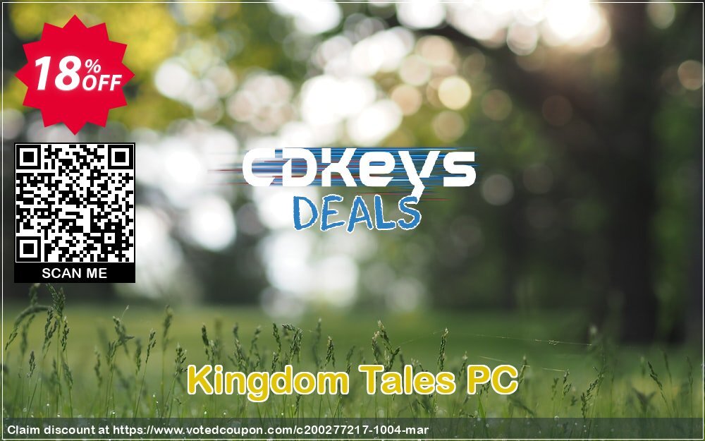 Kingdom Tales PC Coupon, discount Kingdom Tales PC Deal. Promotion: Kingdom Tales PC Exclusive offer 