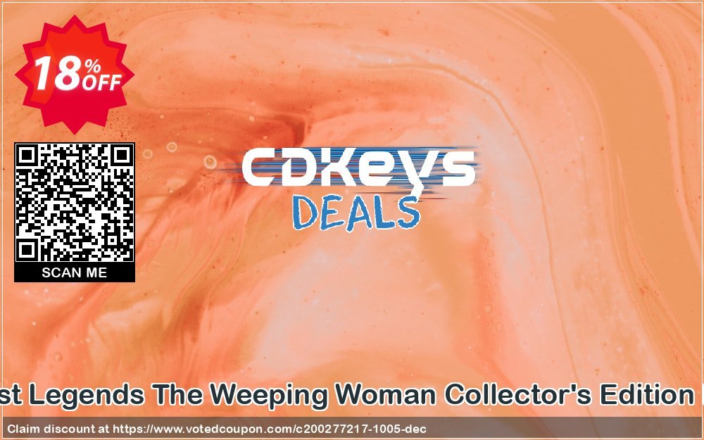 Lost Legends The Weeping Woman Collector's Edition PC Coupon Code May 2024, 18% OFF - VotedCoupon
