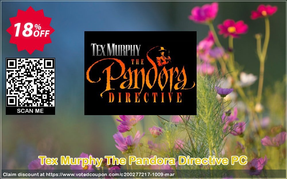 Tex Murphy The Pandora Directive PC Coupon Code May 2024, 18% OFF - VotedCoupon