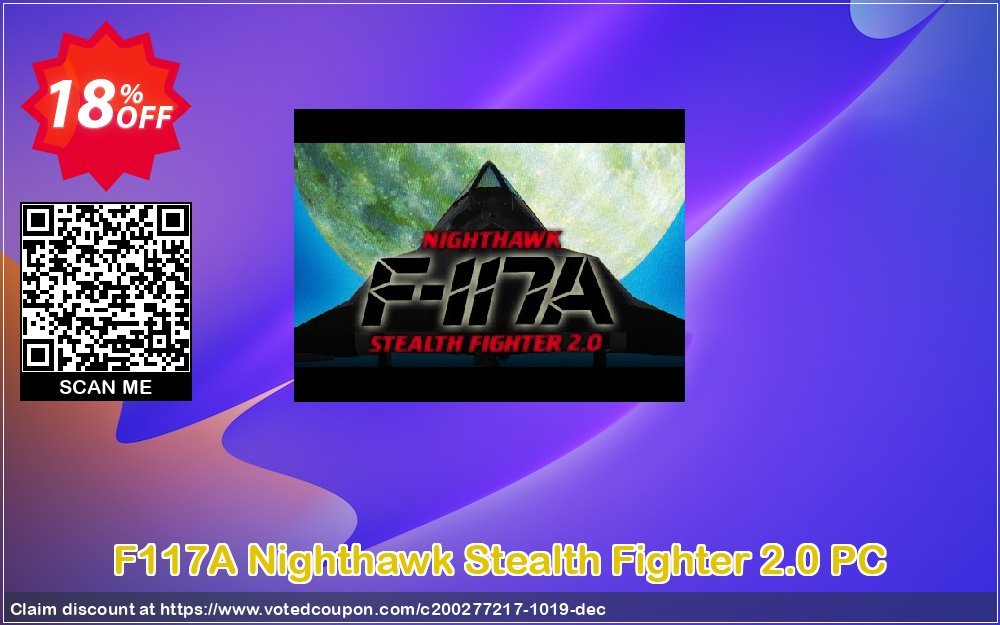 F117A Nighthawk Stealth Fighter 2.0 PC Coupon, discount F117A Nighthawk Stealth Fighter 2.0 PC Deal. Promotion: F117A Nighthawk Stealth Fighter 2.0 PC Exclusive offer 