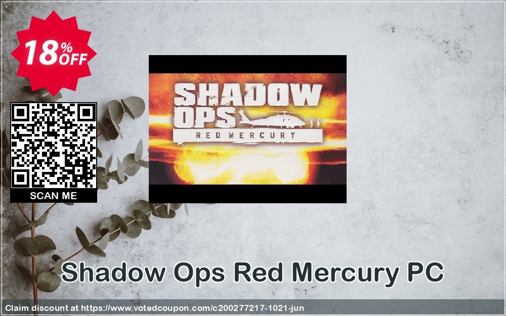 Shadow Ops Red Mercury PC Coupon, discount Shadow Ops Red Mercury PC Deal. Promotion: Shadow Ops Red Mercury PC Exclusive offer 