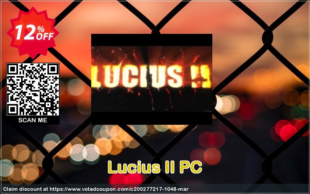 Lucius II PC Coupon, discount Lucius II PC Deal. Promotion: Lucius II PC Exclusive offer 