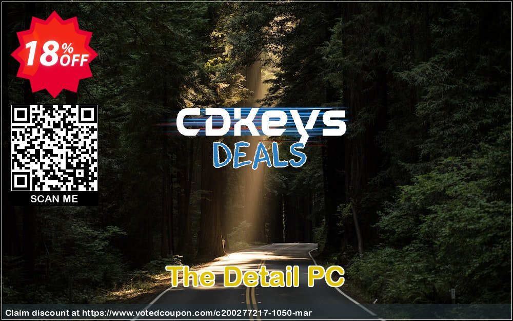 The Detail PC Coupon, discount The Detail PC Deal. Promotion: The Detail PC Exclusive offer 