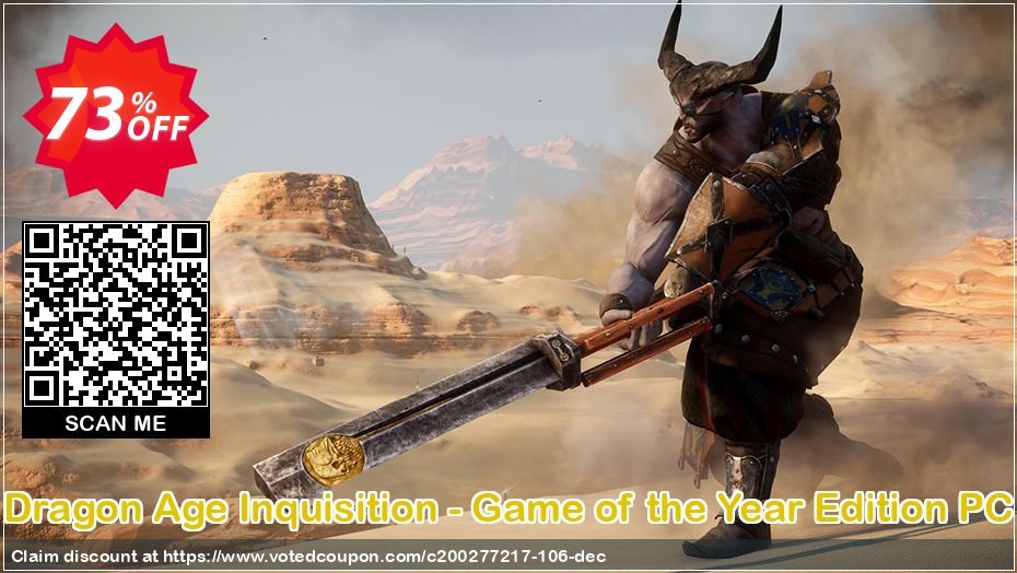 Dragon Age Inquisition - Game of the Year Edition PC Coupon Code Apr 2024, 73% OFF - VotedCoupon