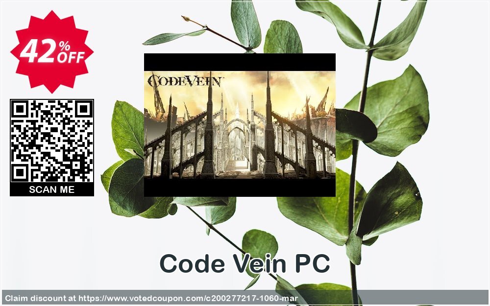 Code Vein PC Coupon, discount Code Vein PC Deal. Promotion: Code Vein PC Exclusive offer 