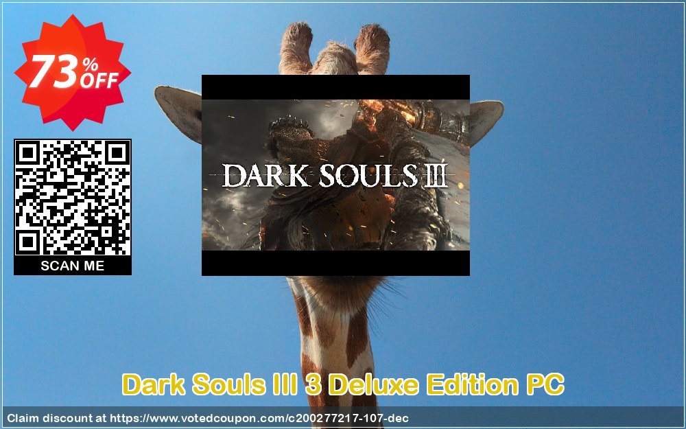 Dark Souls III 3 Deluxe Edition PC Coupon Code Jun 2024, 73% OFF - VotedCoupon