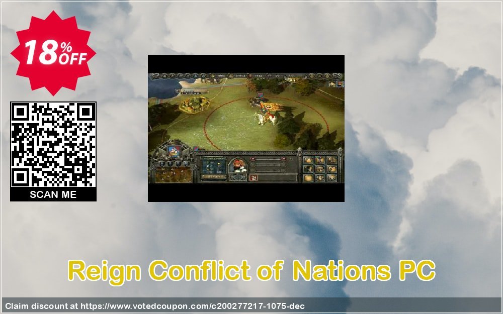 Reign Conflict of Nations PC Coupon, discount Reign Conflict of Nations PC Deal. Promotion: Reign Conflict of Nations PC Exclusive offer 