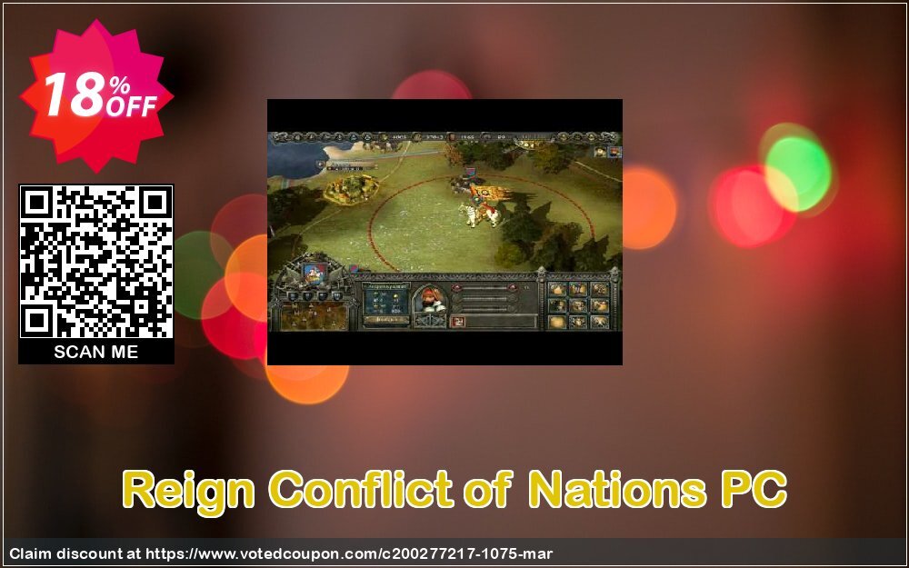 Reign Conflict of Nations PC Coupon, discount Reign Conflict of Nations PC Deal. Promotion: Reign Conflict of Nations PC Exclusive offer 