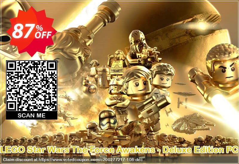 LEGO Star Wars The Force Awakens - Deluxe Edition PC Coupon Code Jun 2024, 87% OFF - VotedCoupon