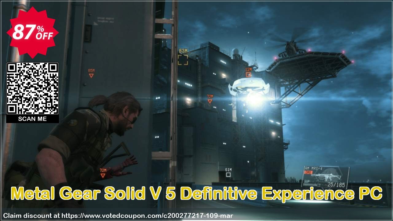 Metal Gear Solid V 5 Definitive Experience PC Coupon, discount Metal Gear Solid V 5 Definitive Experience PC Deal. Promotion: Metal Gear Solid V 5 Definitive Experience PC Exclusive offer 