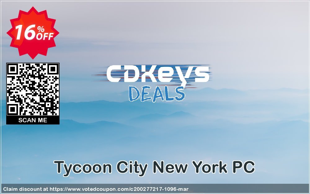 Tycoon City New York PC Coupon, discount Tycoon City New York PC Deal. Promotion: Tycoon City New York PC Exclusive offer 