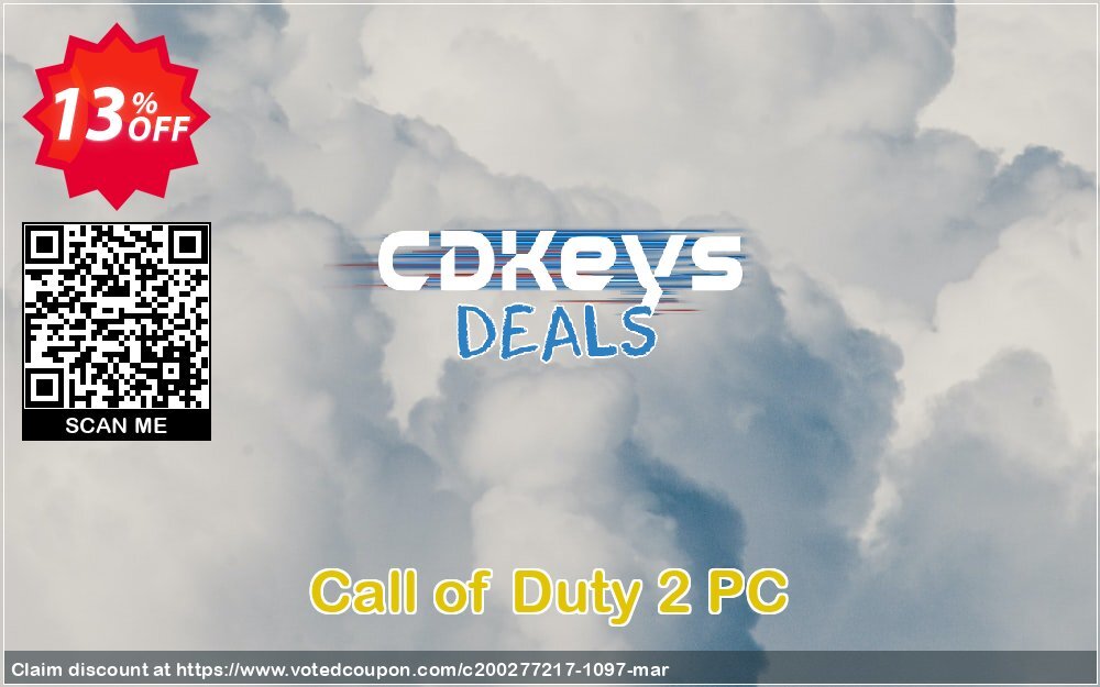 Call of Duty 2 PC Coupon Code Apr 2024, 13% OFF - VotedCoupon