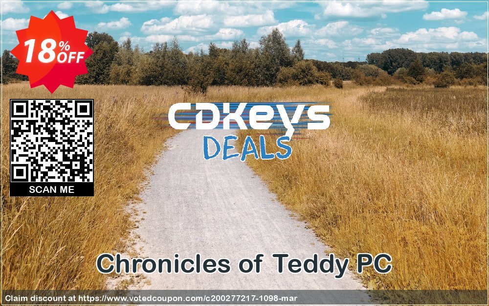 Chronicles of Teddy PC Coupon, discount Chronicles of Teddy PC Deal. Promotion: Chronicles of Teddy PC Exclusive offer 