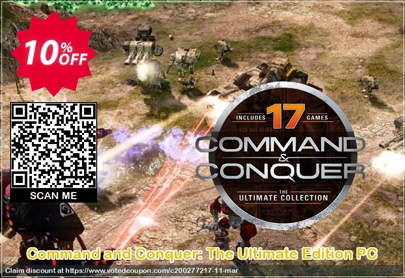 Command and Conquer: The Ultimate Edition PC Coupon Code Apr 2024, 10% OFF - VotedCoupon