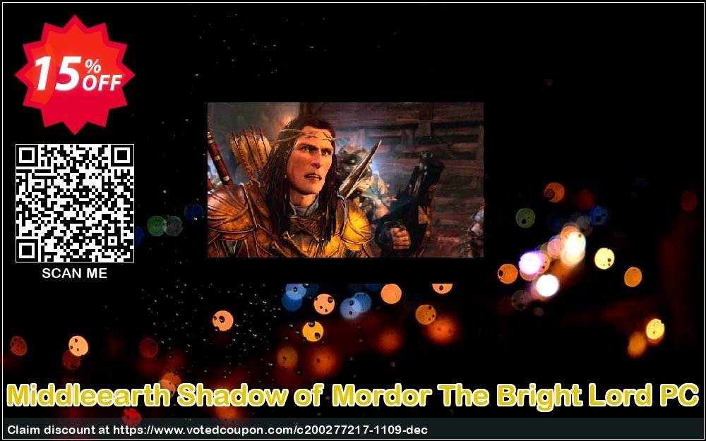 Middleearth Shadow of Mordor The Bright Lord PC Coupon, discount Middleearth Shadow of Mordor The Bright Lord PC Deal. Promotion: Middleearth Shadow of Mordor The Bright Lord PC Exclusive offer 