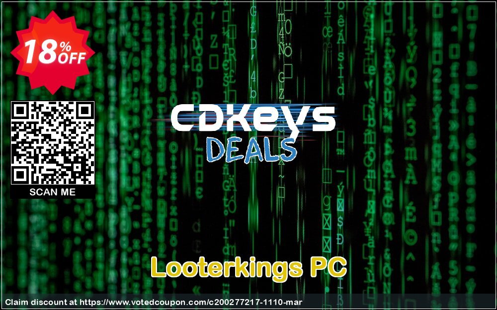 Looterkings PC Coupon Code May 2024, 18% OFF - VotedCoupon