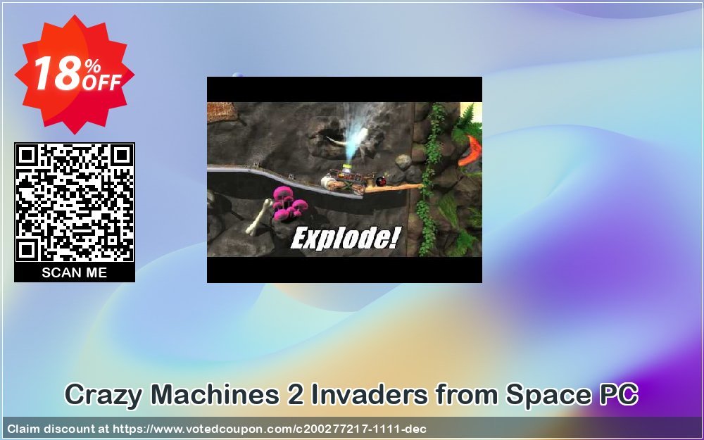 Crazy MAChines 2 Invaders from Space PC Coupon Code May 2024, 18% OFF - VotedCoupon