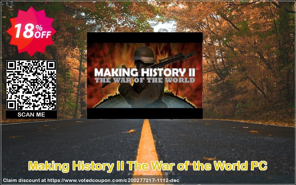 Making History II The War of the World PC Coupon, discount Making History II The War of the World PC Deal. Promotion: Making History II The War of the World PC Exclusive offer 