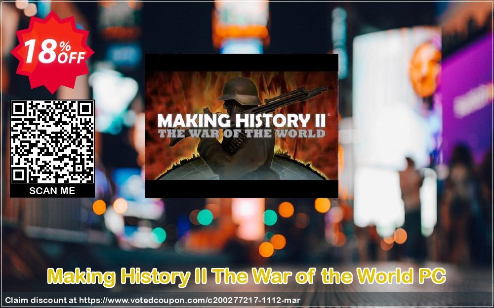 Making History II The War of the World PC Coupon Code Apr 2024, 18% OFF - VotedCoupon