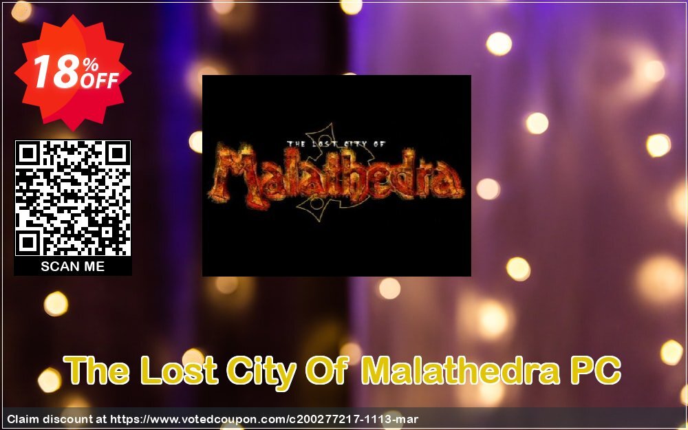 The Lost City Of Malathedra PC Coupon, discount The Lost City Of Malathedra PC Deal. Promotion: The Lost City Of Malathedra PC Exclusive offer 