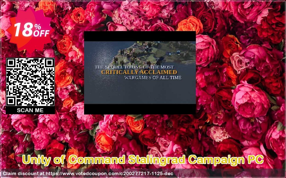 Unity of Command Stalingrad Campaign PC Coupon Code Apr 2024, 18% OFF - VotedCoupon