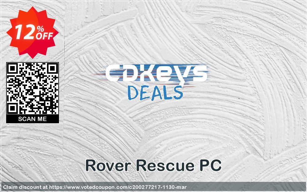 Rover Rescue PC Coupon, discount Rover Rescue PC Deal. Promotion: Rover Rescue PC Exclusive offer 