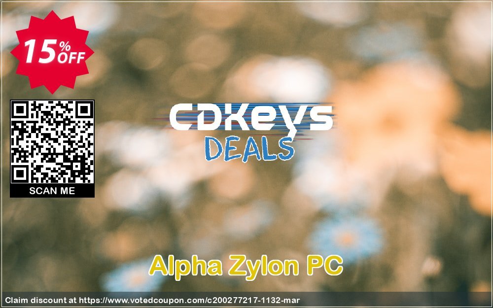 Alpha Zylon PC Coupon, discount Alpha Zylon PC Deal. Promotion: Alpha Zylon PC Exclusive offer 