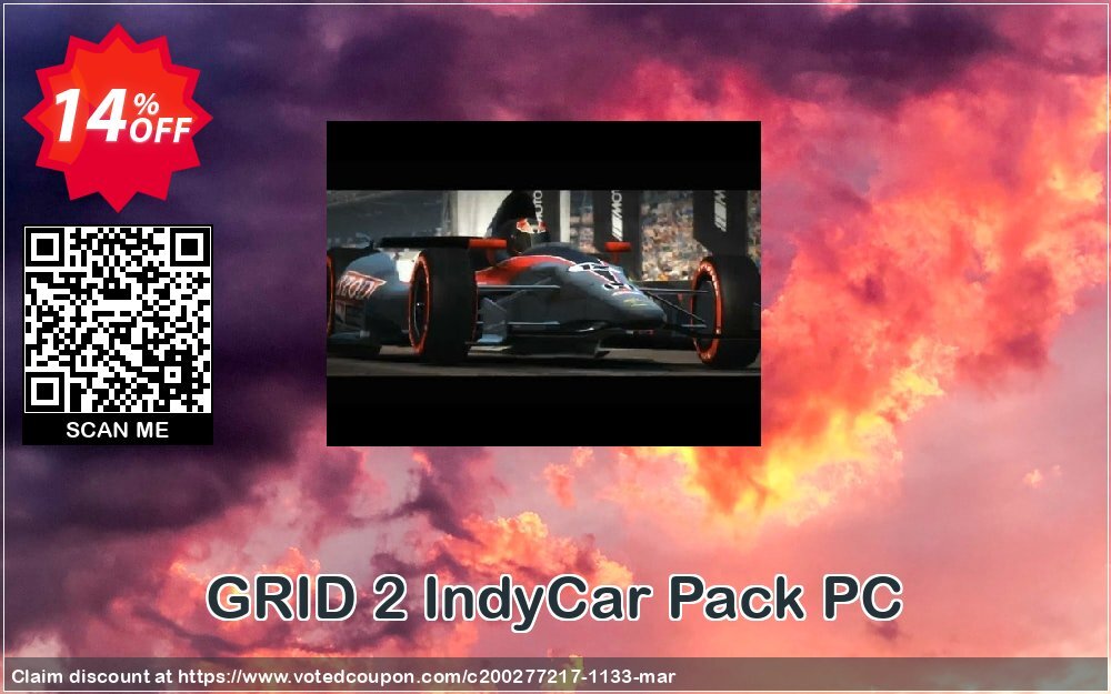 GRID 2 IndyCar Pack PC Coupon, discount GRID 2 IndyCar Pack PC Deal. Promotion: GRID 2 IndyCar Pack PC Exclusive offer 