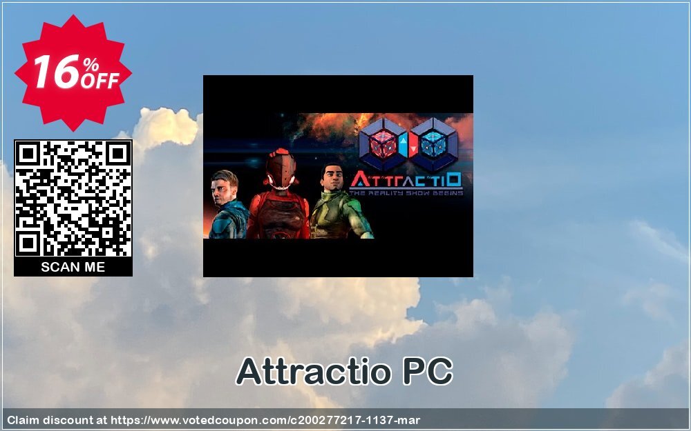 Attractio PC Coupon, discount Attractio PC Deal. Promotion: Attractio PC Exclusive offer 