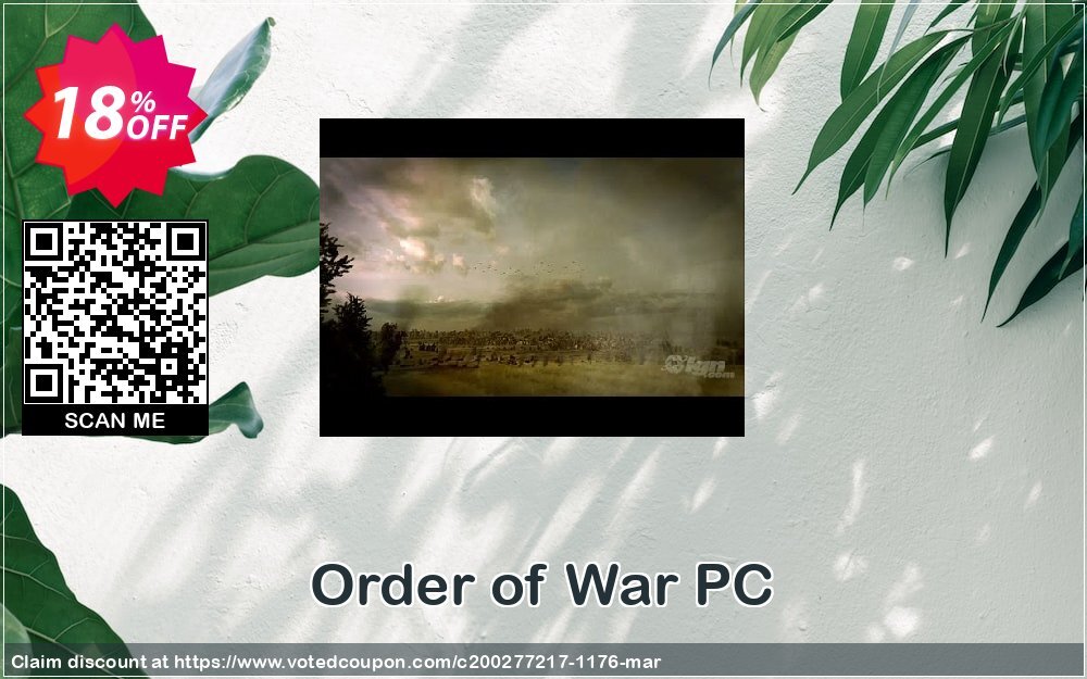 Order of War PC Coupon, discount Order of War PC Deal. Promotion: Order of War PC Exclusive offer 