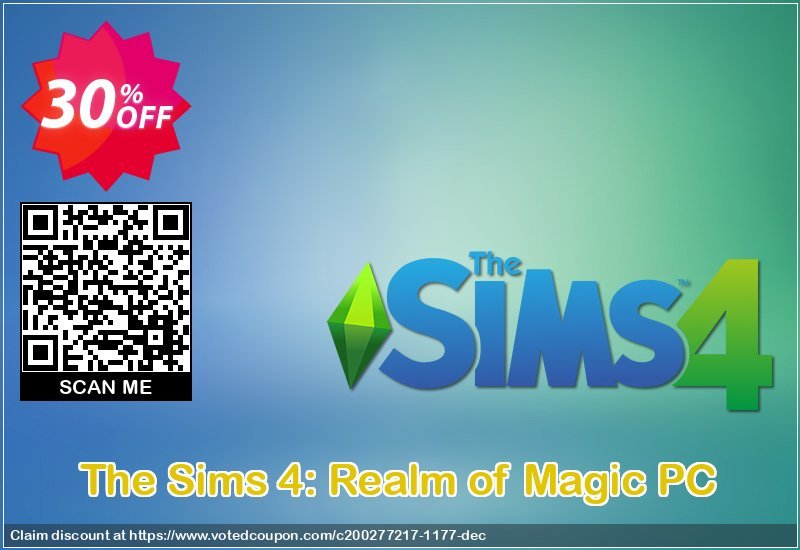 The Sims 4: Realm of Magic PC Coupon, discount The Sims 4: Realm of Magic PC Deal. Promotion: The Sims 4: Realm of Magic PC Exclusive offer 