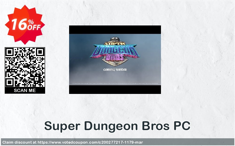 Super Dungeon Bros PC Coupon, discount Super Dungeon Bros PC Deal. Promotion: Super Dungeon Bros PC Exclusive offer 