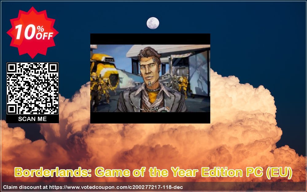 Borderlands: Game of the Year Edition PC, EU  voted-on promotion codes
