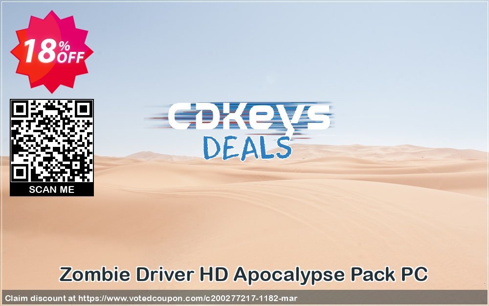 Zombie Driver HD Apocalypse Pack PC Coupon Code Apr 2024, 18% OFF - VotedCoupon