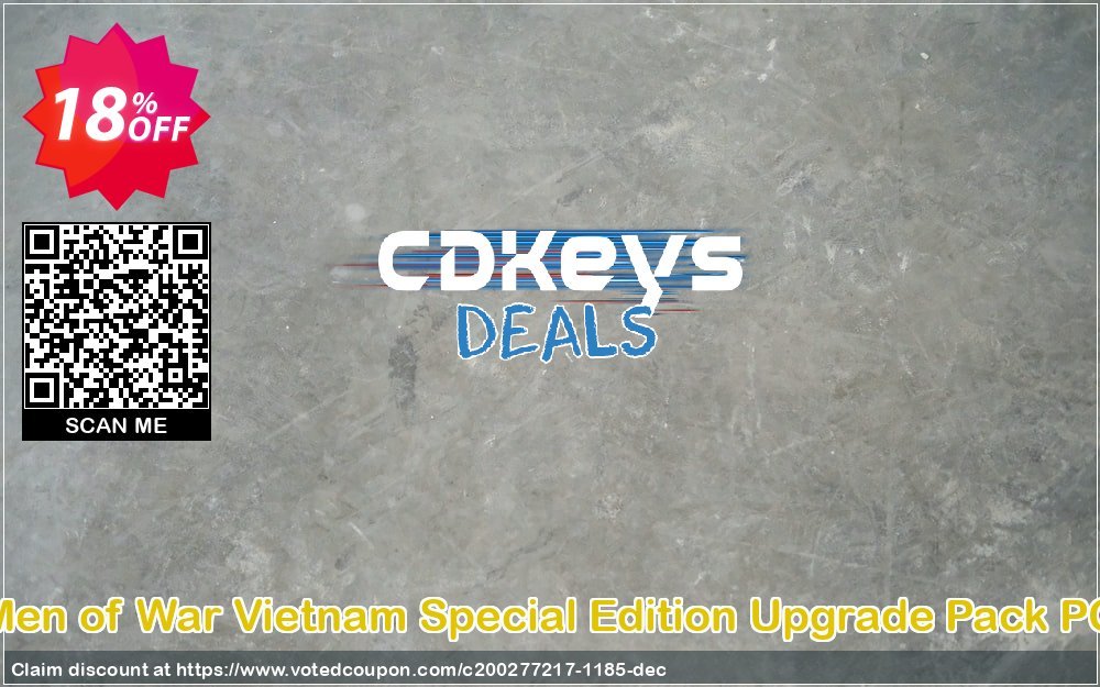 Men of War Vietnam Special Edition Upgrade Pack PC Coupon Code May 2024, 18% OFF - VotedCoupon