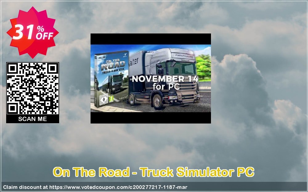 On The Road - Truck Simulator PC Coupon, discount On The Road - Truck Simulator PC Deal. Promotion: On The Road - Truck Simulator PC Exclusive offer 