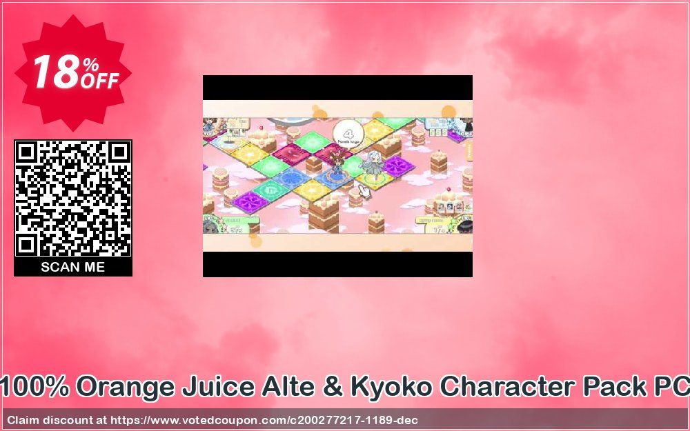 100% Orange Juice Alte & Kyoko Character Pack PC Coupon, discount 100% Orange Juice Alte & Kyoko Character Pack PC Deal. Promotion: 100% Orange Juice Alte & Kyoko Character Pack PC Exclusive offer 