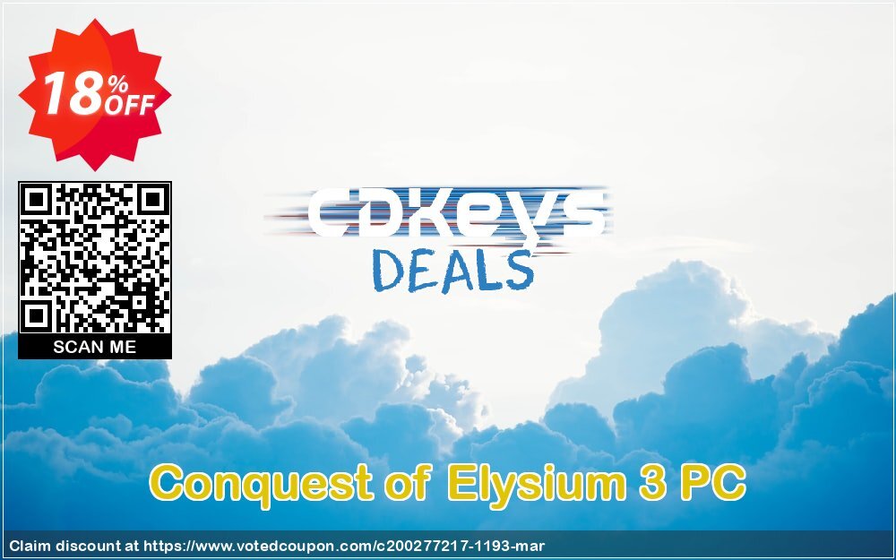 Conquest of Elysium 3 PC Coupon, discount Conquest of Elysium 3 PC Deal. Promotion: Conquest of Elysium 3 PC Exclusive offer 