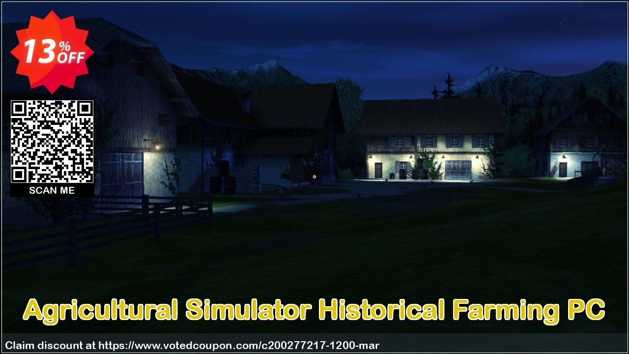 Agricultural Simulator Historical Farming PC Coupon Code May 2024, 13% OFF - VotedCoupon