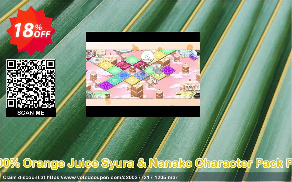 100% Orange Juice Syura & Nanako Character Pack PC Coupon, discount 100% Orange Juice Syura & Nanako Character Pack PC Deal. Promotion: 100% Orange Juice Syura & Nanako Character Pack PC Exclusive offer 