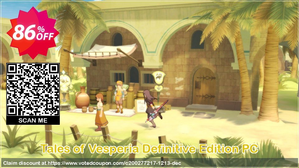 Tales of Vesperia Definitive Edition PC Coupon Code Apr 2024, 86% OFF - VotedCoupon