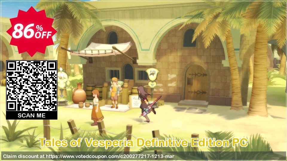 Tales of Vesperia Definitive Edition PC Coupon, discount Tales of Vesperia Definitive Edition PC Deal. Promotion: Tales of Vesperia Definitive Edition PC Exclusive offer 