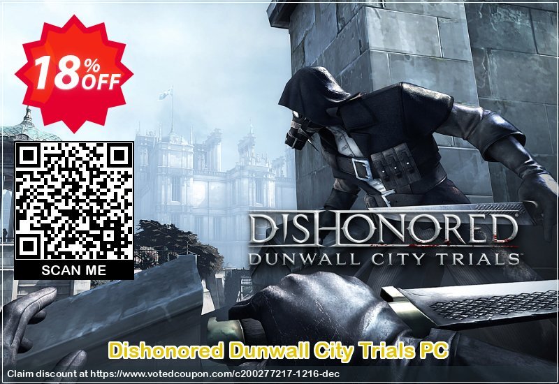Dishonored Dunwall City Trials PC Coupon, discount Dishonored Dunwall City Trials PC Deal. Promotion: Dishonored Dunwall City Trials PC Exclusive offer 