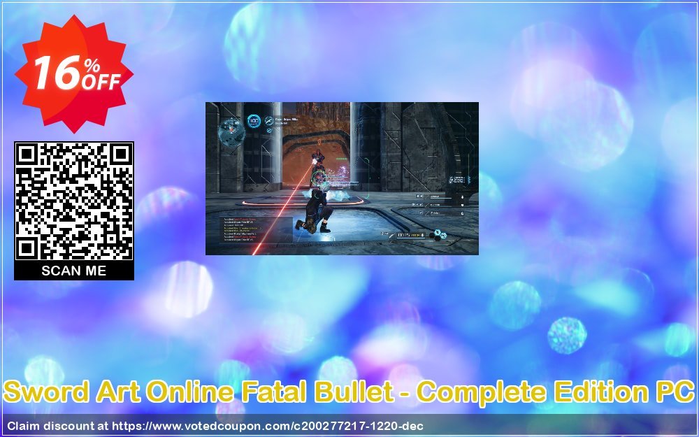 Sword Art Online Fatal Bullet - Complete Edition PC Coupon Code May 2024, 16% OFF - VotedCoupon