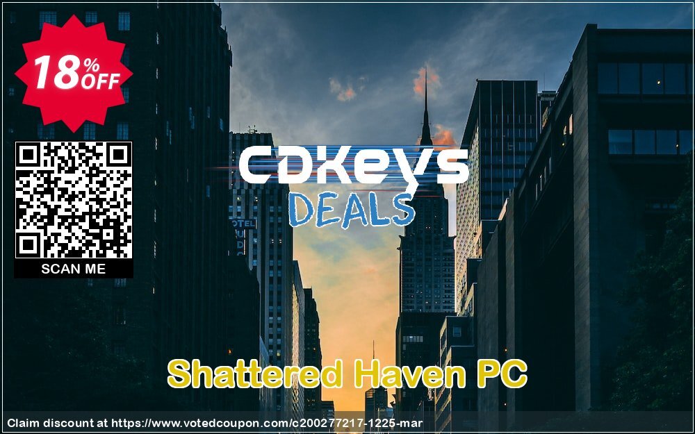 Shattered Haven PC Coupon, discount Shattered Haven PC Deal. Promotion: Shattered Haven PC Exclusive offer 